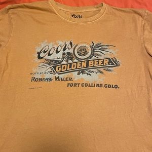 Coors beer tshirt